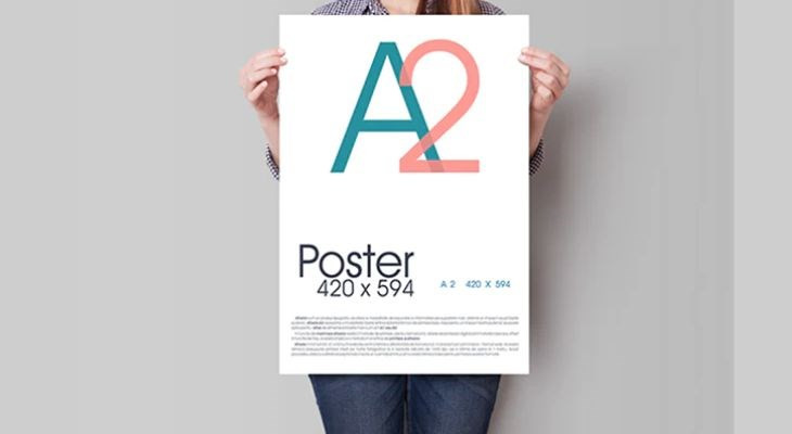 In lịch hoặc in poster người dùng thường sẽ chọn khổ A2