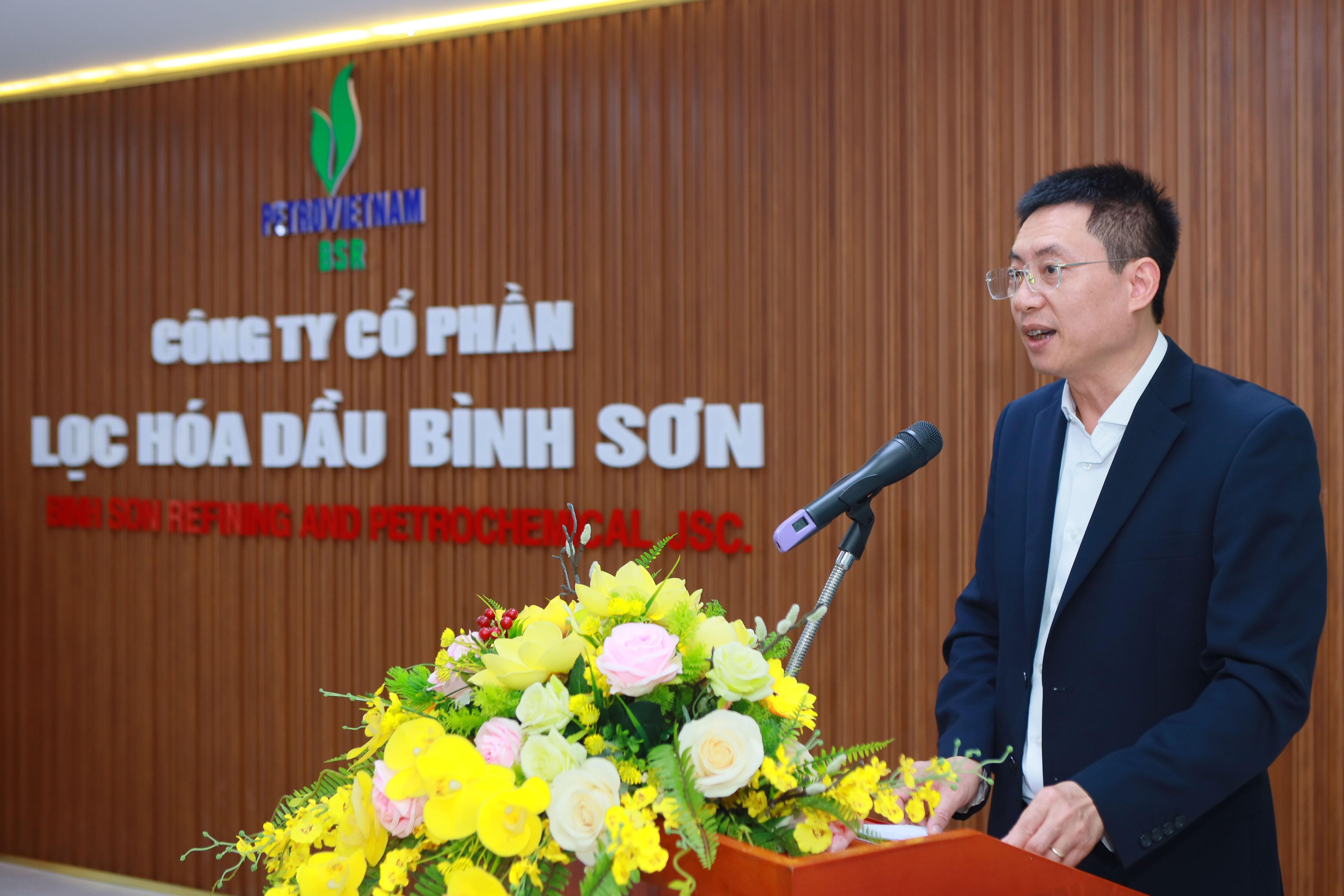 Phó Tổng Giám đốc BSR Mai Tuấn Đạt phát biểu khai mạc tại Hội nghị
