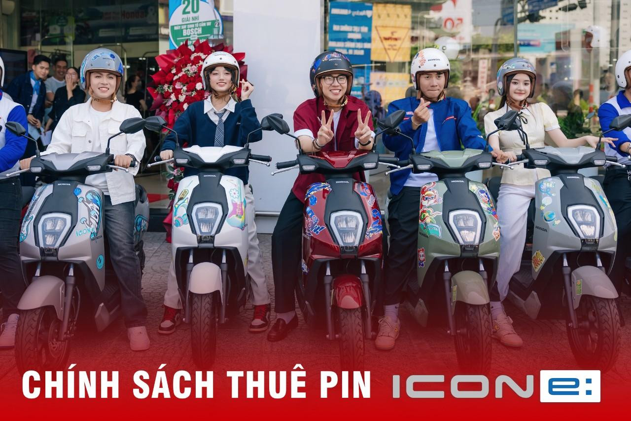 Chính sách thuê pin Honda ICON e