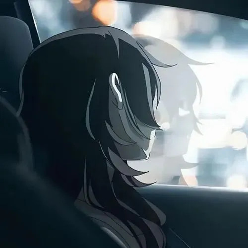Ảnh đại diện cô đơn nữ anime khóc với nước mắt nổi bật