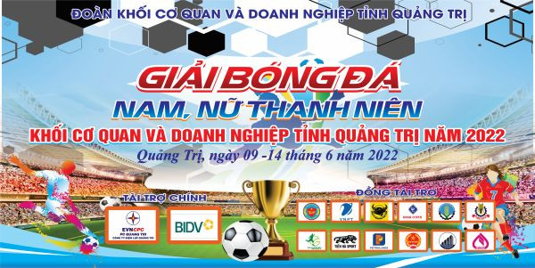 Background giải bóng đá với thiết kế tinh tế