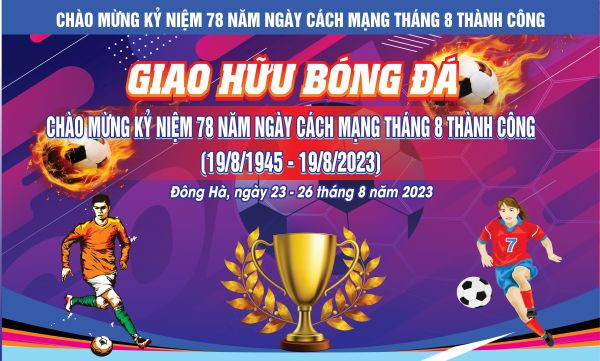 Backdrop sân vận động cho trận giao hữu