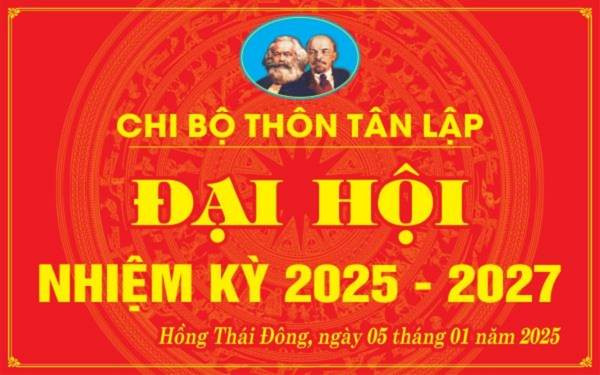Mẫu phông nền đại hội đảng chi bộ