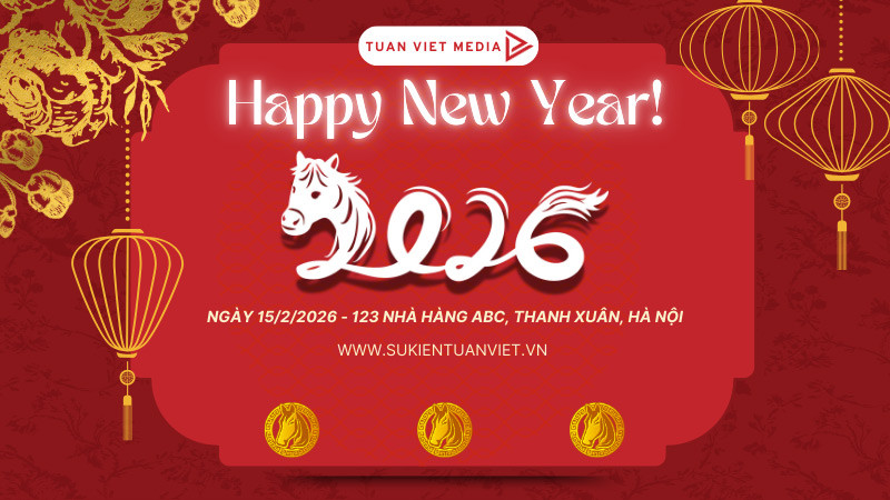 Backdrop tất niên 2026