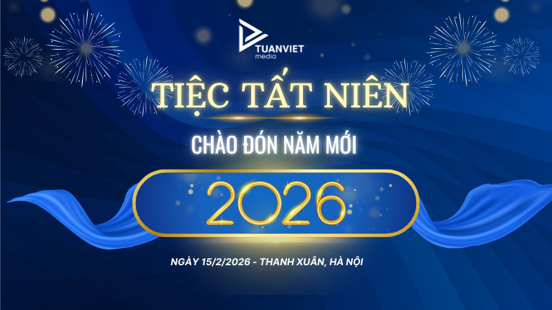 Phông nền tiệc tất niên