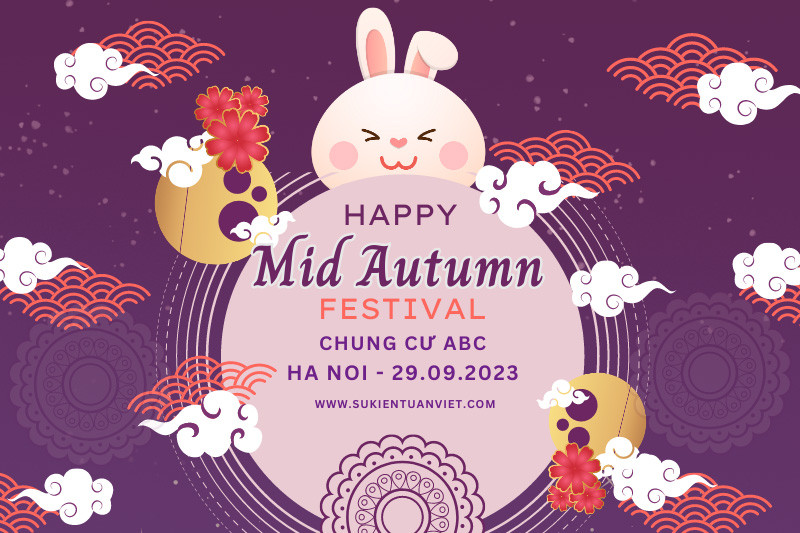 Mẫu background trung thu ấn tượng và độc đáo
