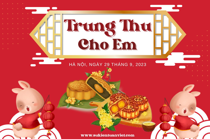 Font chữ rất quan trọng trong các thiết kế background Tết Trung thu