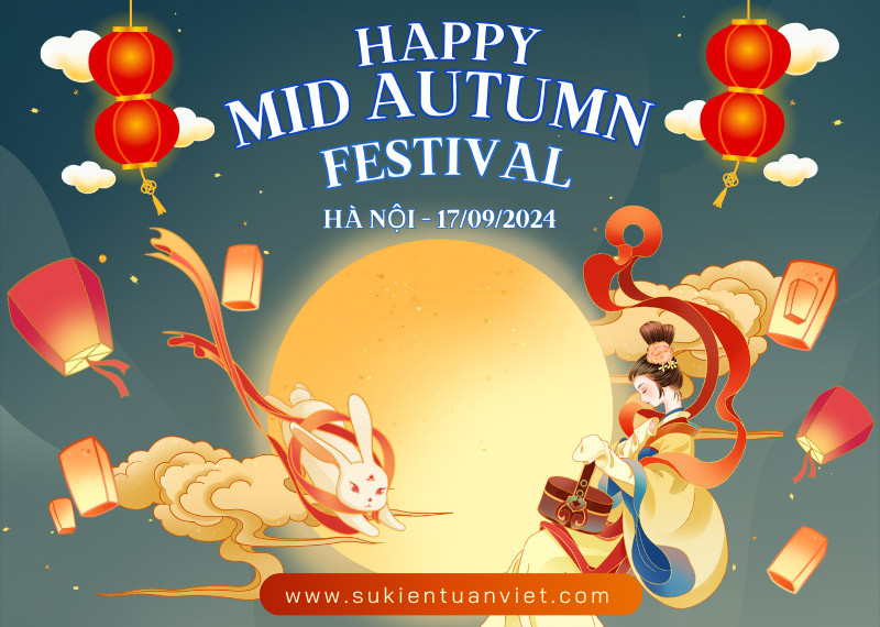 Mẫu phông nền Trung thu đẹp 2025