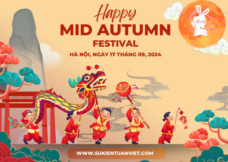 Không khí vui vẻ và nhộn nhịp dưới ánh trăng rằm tháng 8