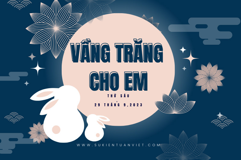 Phá cách với các mẫu background Trung thu đơn giản