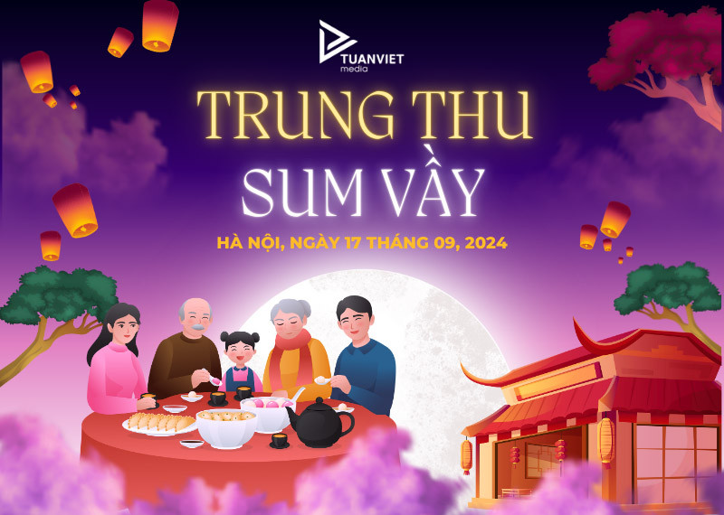 Background Trung thu mới nhất