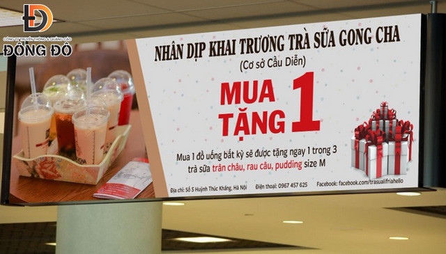 Lưu ý font chữ và kích thước chữ trên băng rôn dễ nhìn