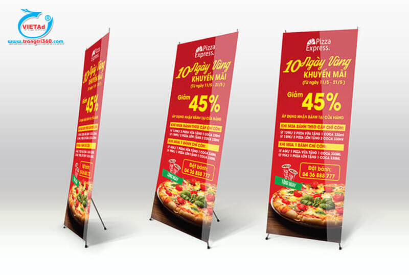 Lưu ý khi treo băng rôn khuyến mãi khai trương