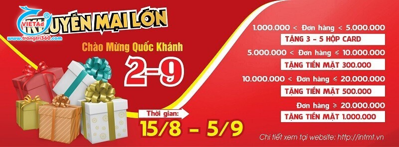 Mẫu băng rôn khai trương, khuyến mãi 7
