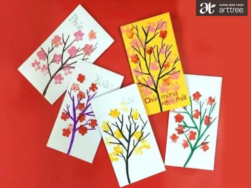 Hình ảnh bao lì xì truyền thống