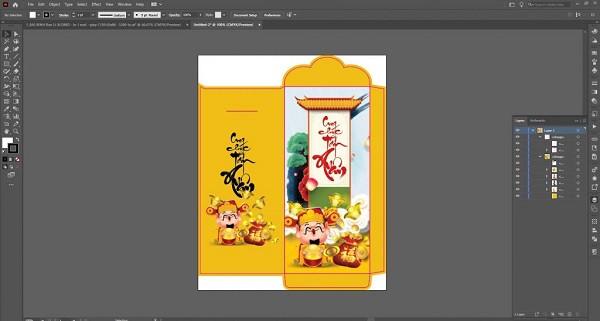 Bao lì xì vector chất lượng cao