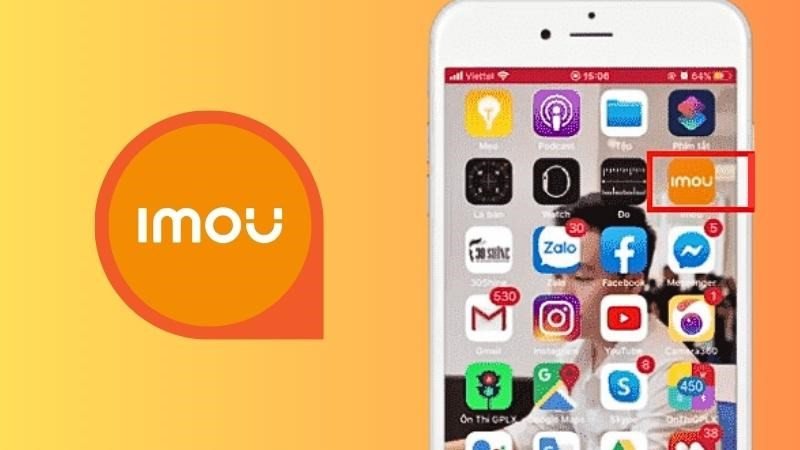 Truy cập vào Imou life