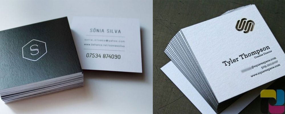 Card visit hình vuông