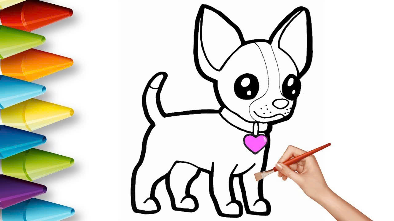 Ý nghĩa của việc dạy bé vẽ con chó cho trẻ em