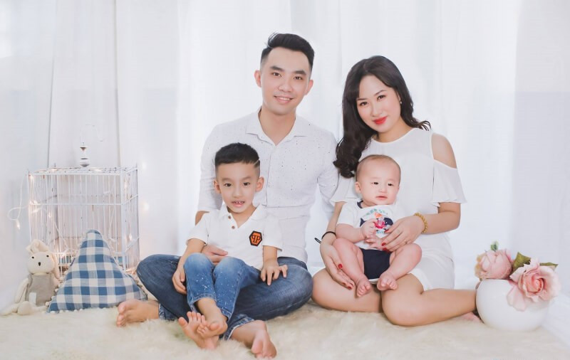 Studio phù hợp với concept nhã nhặn, nhẹ nhàng