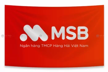 Cờ Ngân hàng Hàng Hải Việt Nam - MSB