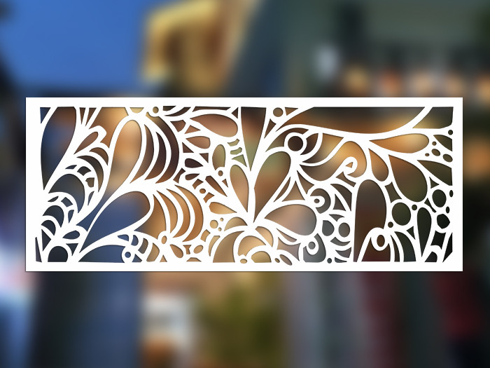 Họa tiết file vector hoa văn cắt CNC số 35 cổ điển