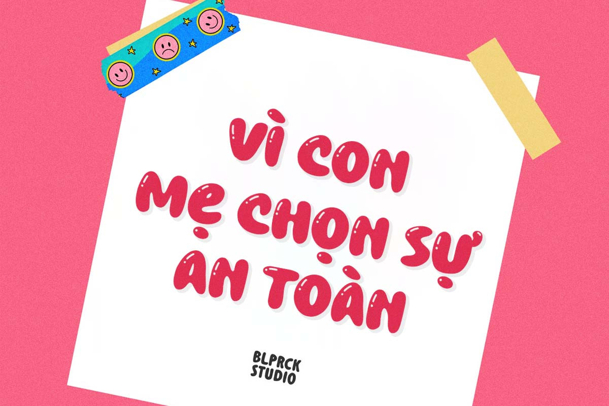 Phông chữ TH Cartoon 9 Việt hóa với nét chữ căng phồng như bóng bay