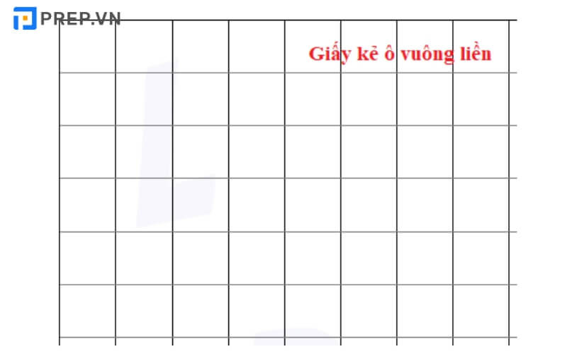 Giấy ô vuông trống dùng cho người đã quen viết chữ Hán