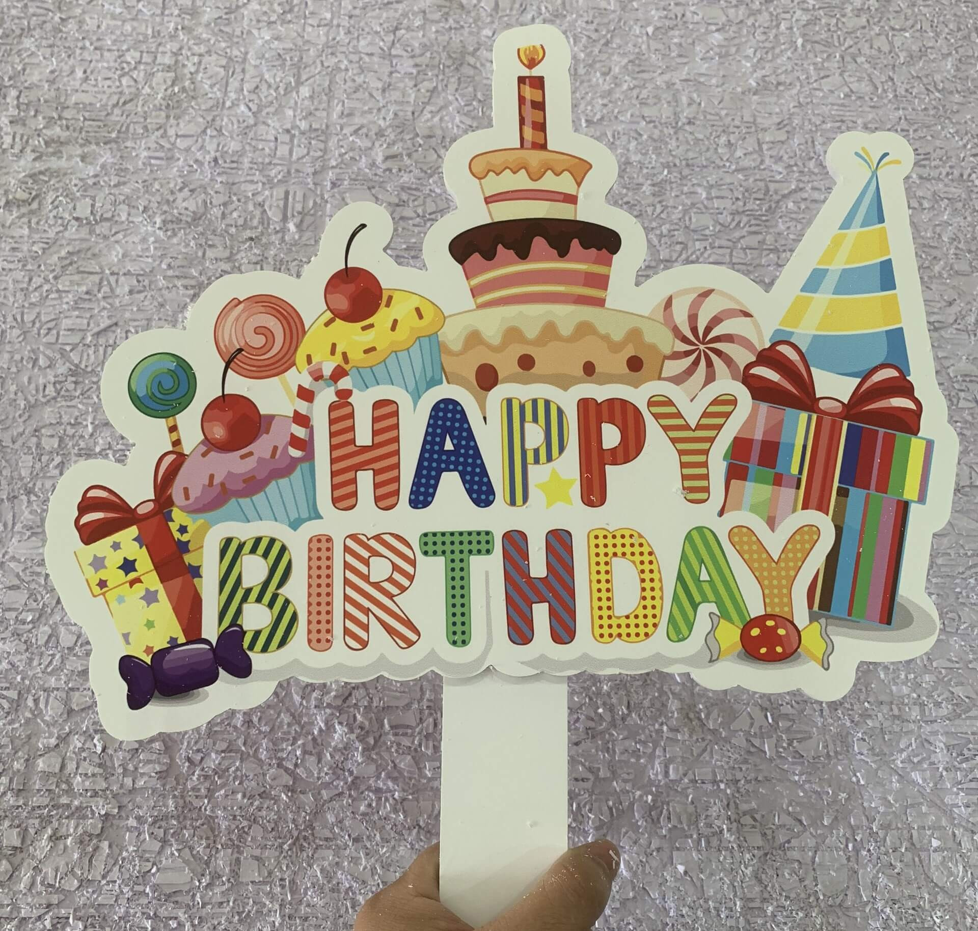 Hashtag happy birthday – chúc mừng sinh nhật