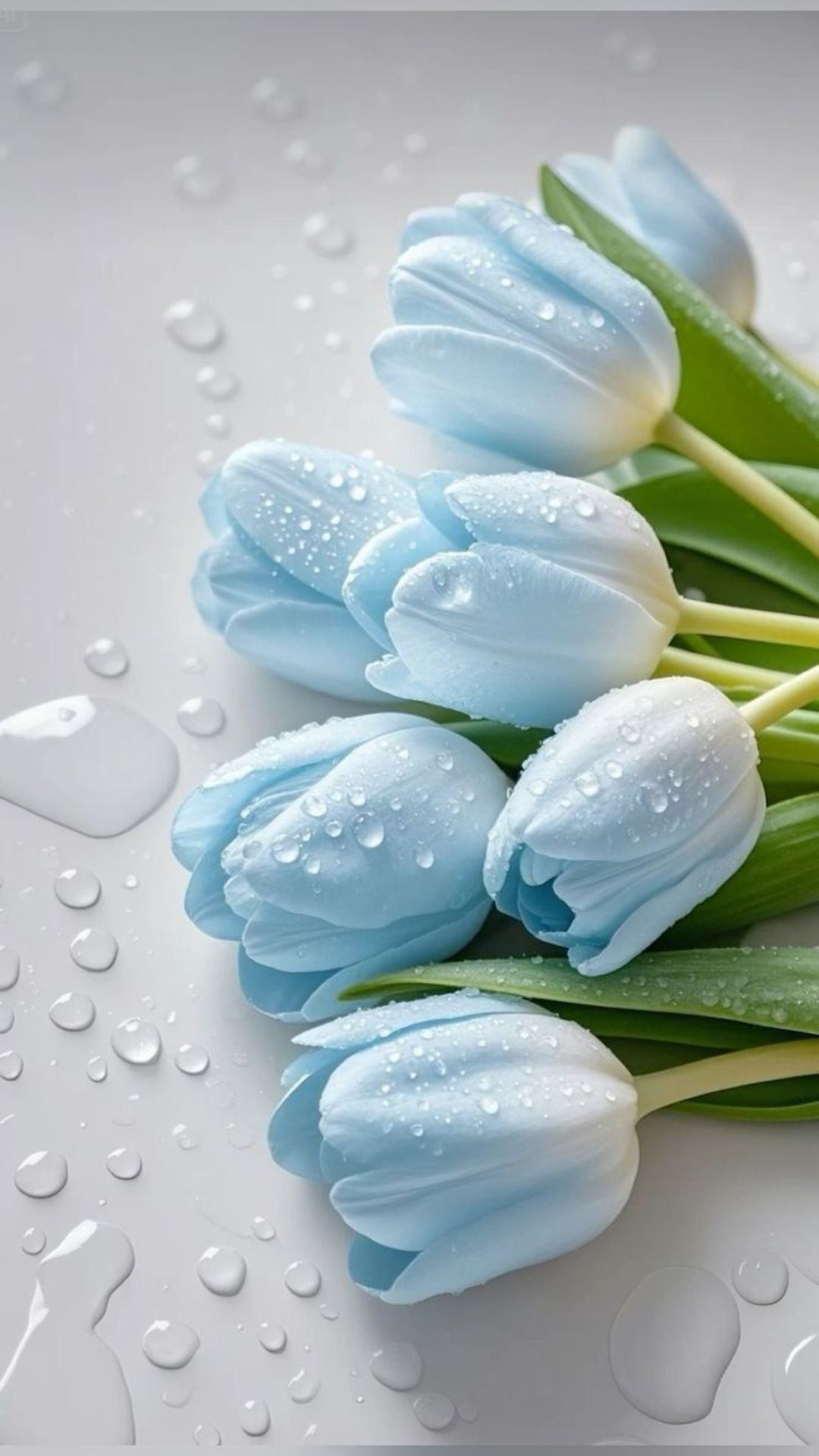 Hoa tulip xanh dương mang đến ý nghĩa của sự hy vọng, niềm tin, sự chung thủy và một khởi đầu mới