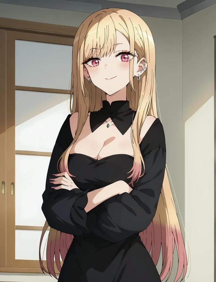 Vẻ đẹp nghệ thuật đầy tinh tế của một nhân vật anime nữ với phong cách vẽ hiện đại