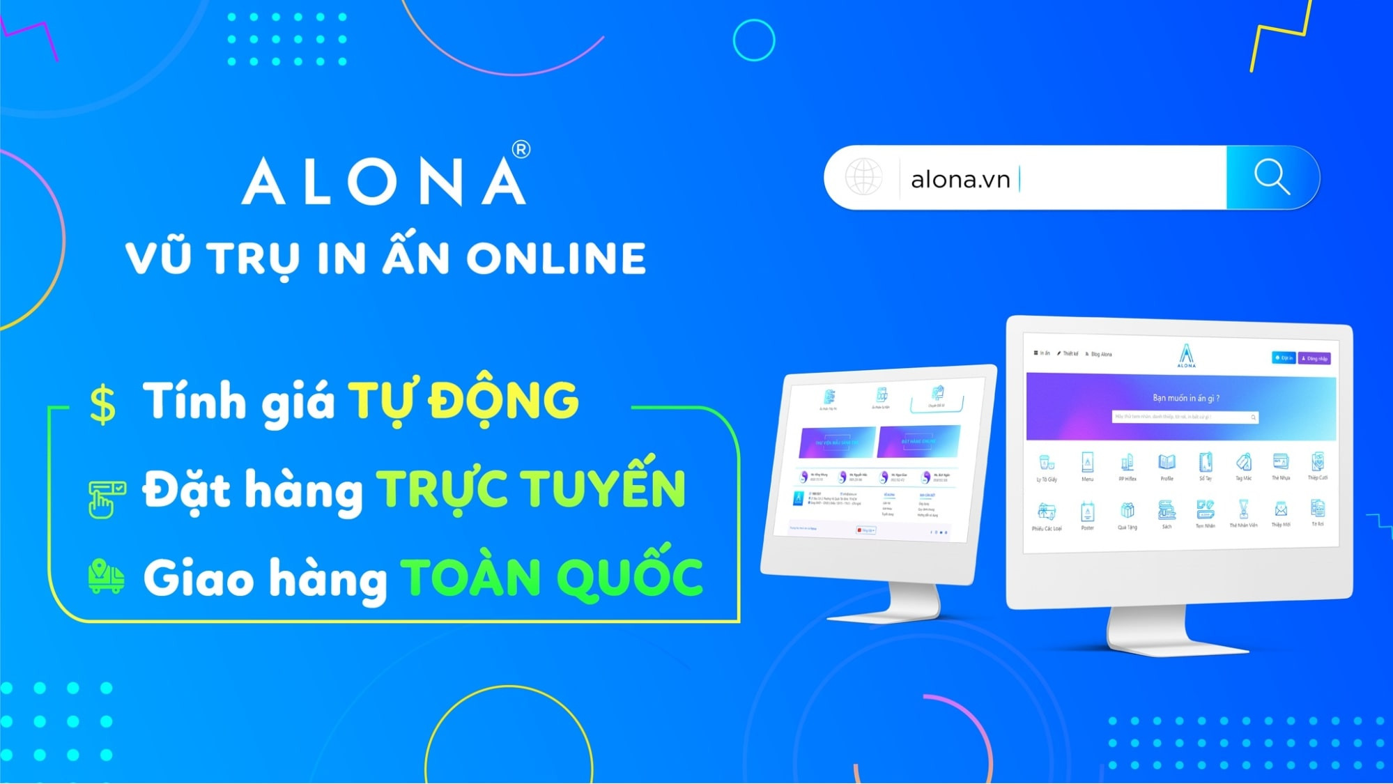 Hình ảnh minh họa về các sản phẩm in ấn, có thể liên quan đến banner