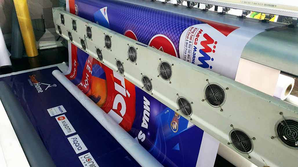 Sử dụng bạt Hiflex giúp tối ưu chi phí cho các chiến dịch quảng cáo ngắn hạn