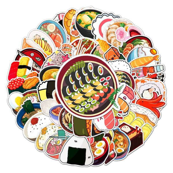 In sticker đồ ăn đẹp tại in Hoa Long