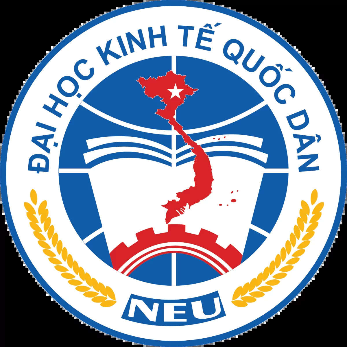 Logo chính thức của Đại học Kinh tế Quốc dân NEU