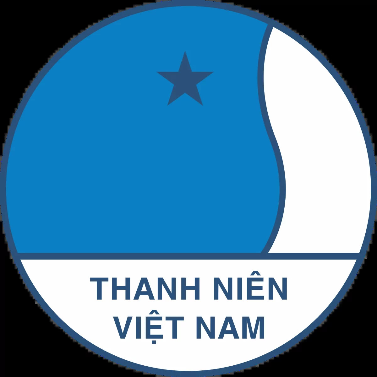 Logo Hội Liên hiệp Thanh niên Việt Nam nền trong suốt
