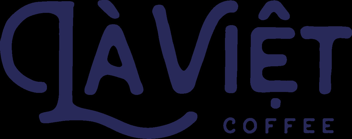 Logo thương hiệu La Việt Coffee nền trong suốt 1200px