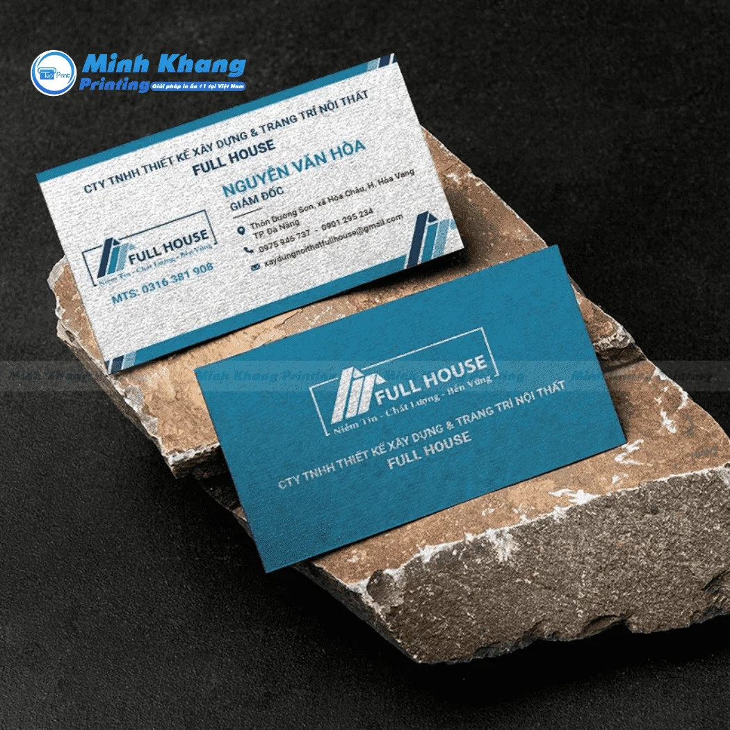 Mẫu card visit cá nhân dành cho giám đốc, thiết kế sang trọng