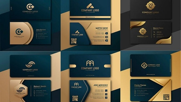 Mẫu name card Corel ấn tượng dễ chỉnh sửa