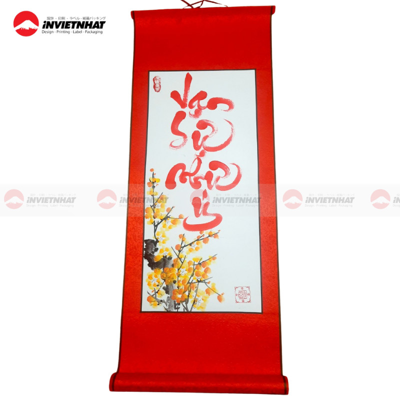 Mẫu chữ Vạn Sự Như Ý đẹp sang trọng