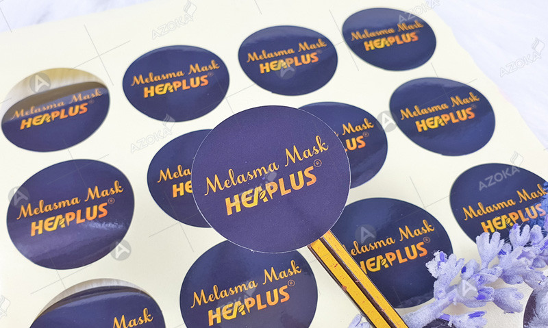 Mẫu tem nhãn sản phẩm Heaplus