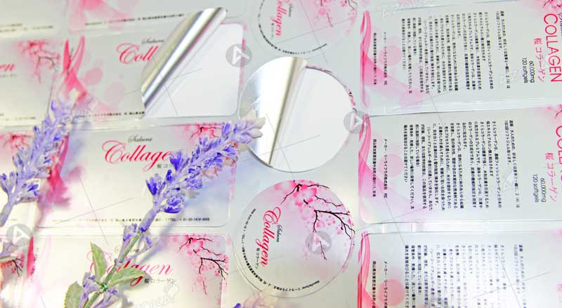Mẫu tem nhãn sản phẩm collagen
