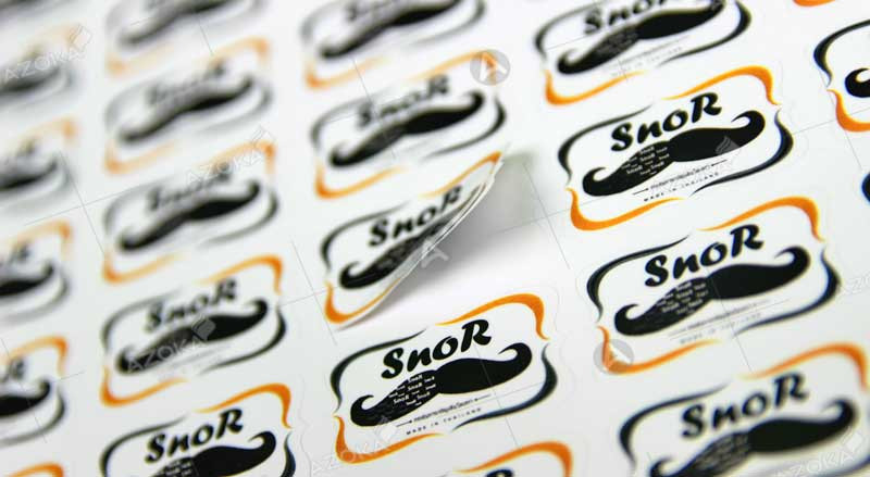 Mẫu tem nhãn sản phẩm của Snor Thái Lan