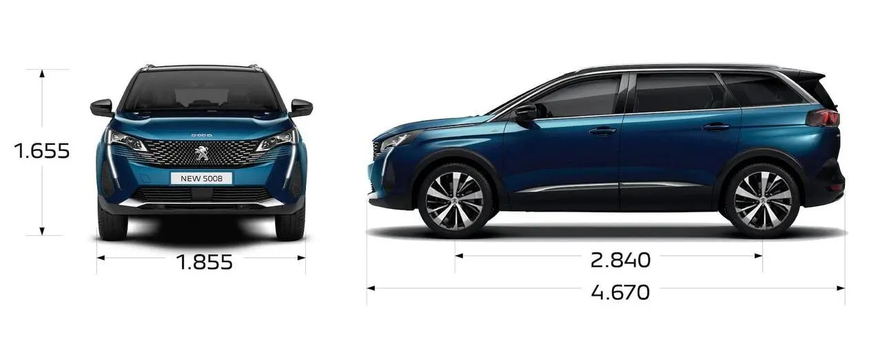 Mâm xe hợp kim 19 inch phong cách New York của Peugeot 5008 GT