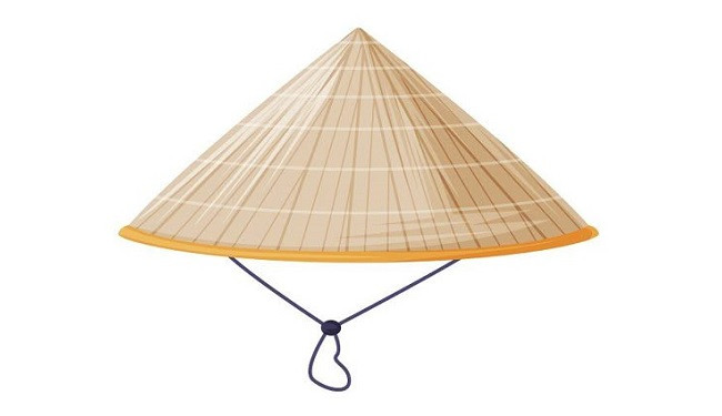 Hình ảnh nón lá Việt Nam dạng vector độc đáo