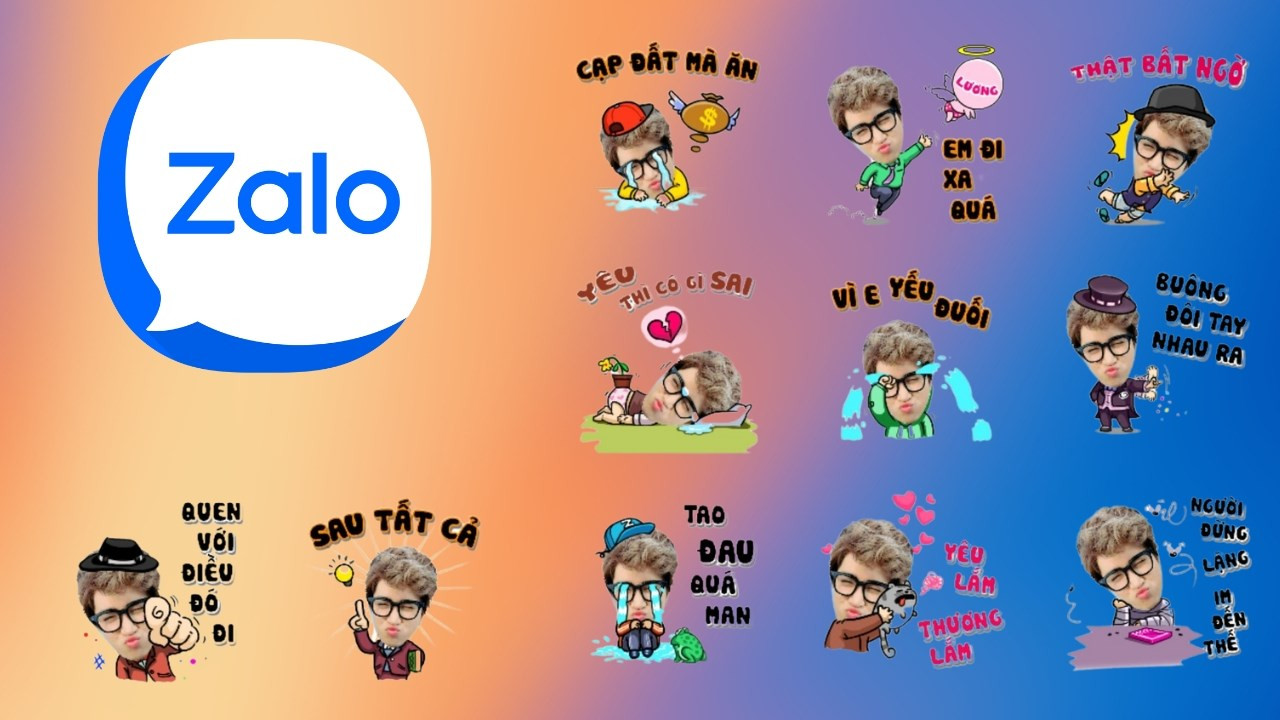 Màn hình giới thiệu ứng dụng Zamoji để tạo sticker khuôn mặt