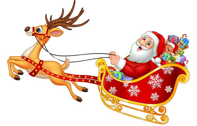 ông già noel và tuần lộc