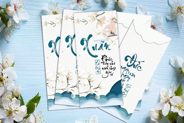Mẫu phong bao lì xì vector đẹp mắt