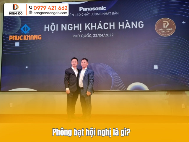 Phông bạt hội nghị là gì