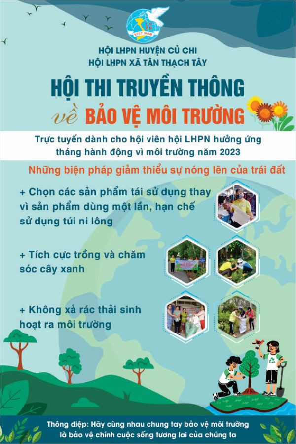 Poster về bảo vệ môi trường